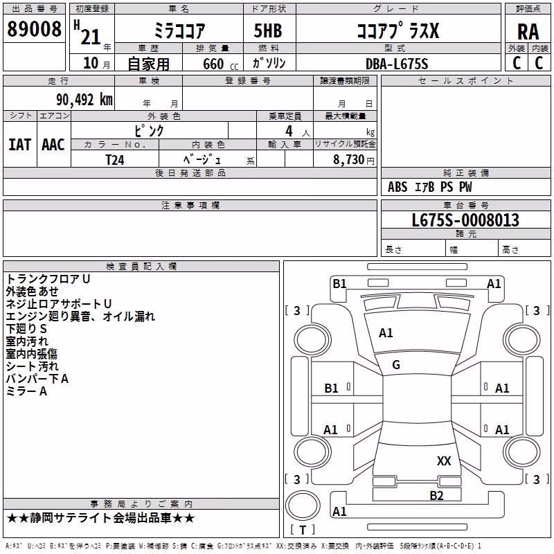 DAIHATSU MIRA COCOA