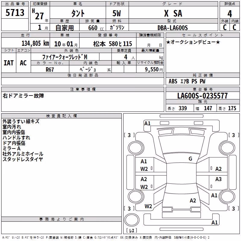 DAIHATSU TANTO
