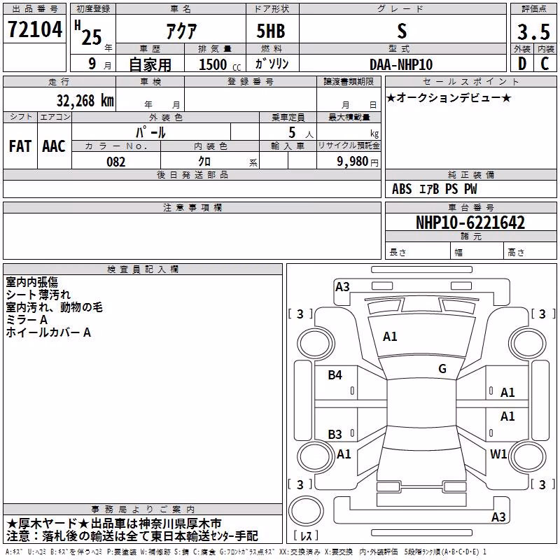 TOYOTA AQUA