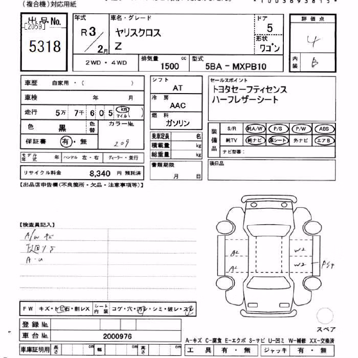 TOYOTA YARIS CROSS