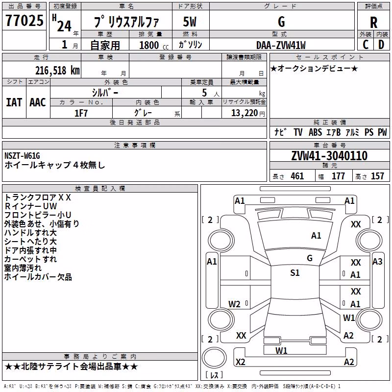 TOYOTA PRIUS ALPHA