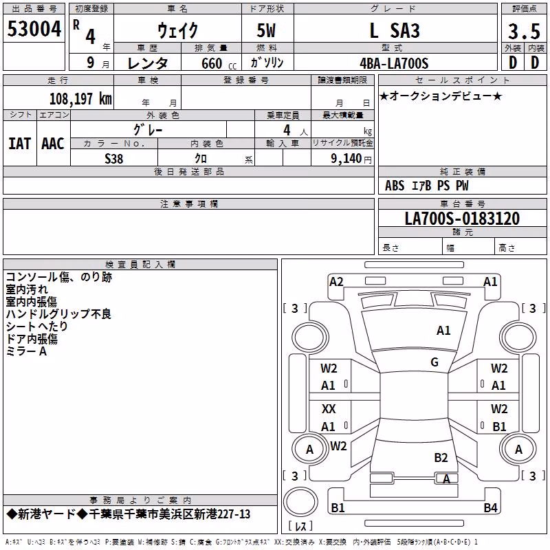 DAIHATSU WAKE