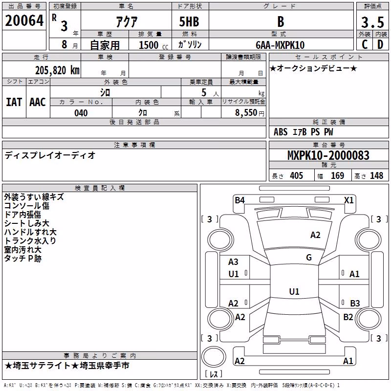 TOYOTA AQUA