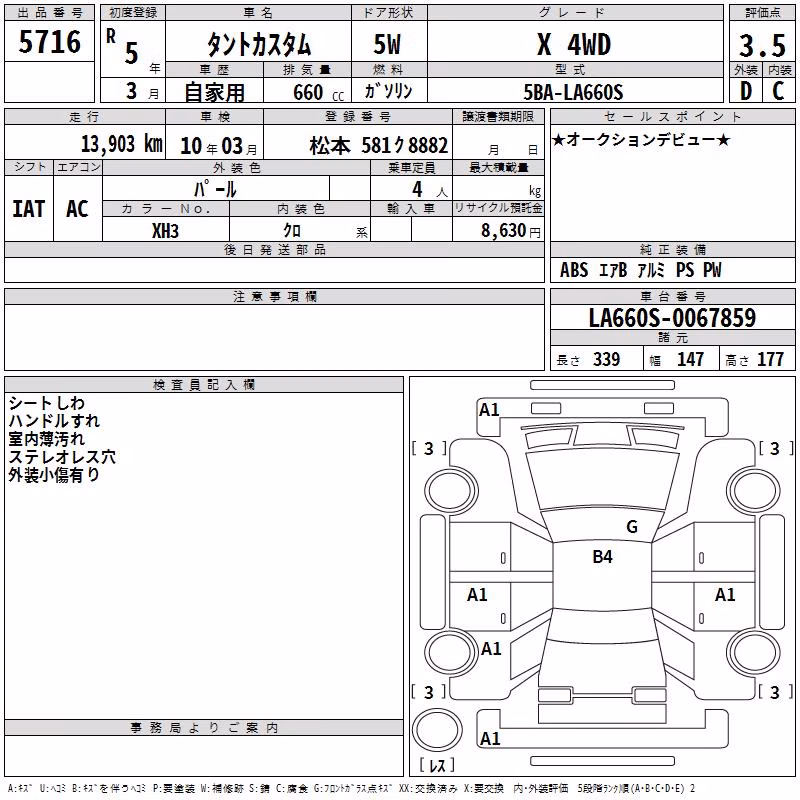 DAIHATSU TANTO