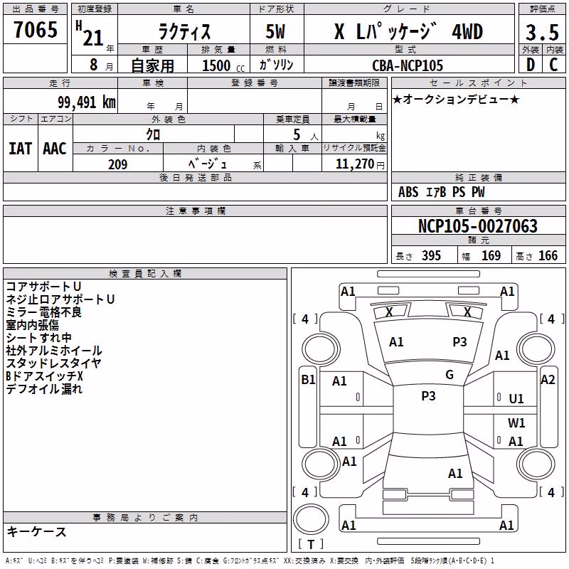 TOYOTA RACTIS