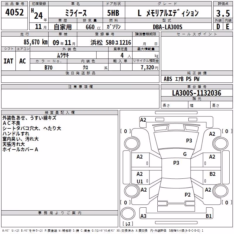 DAIHATSU MIRA E:S