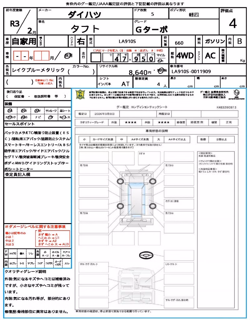 DAIHATSU TAFT