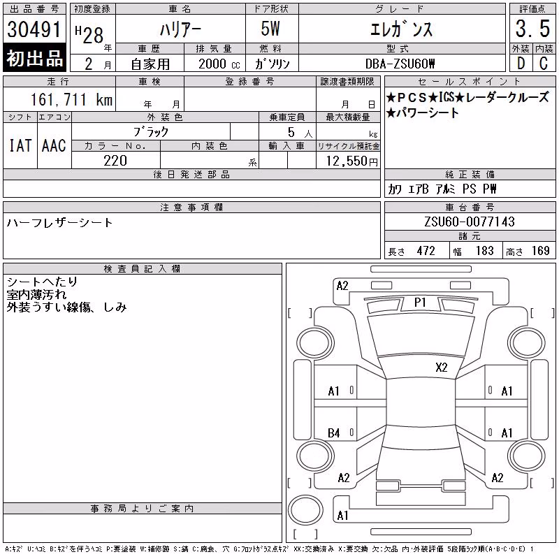 TOYOTA HARRIER
