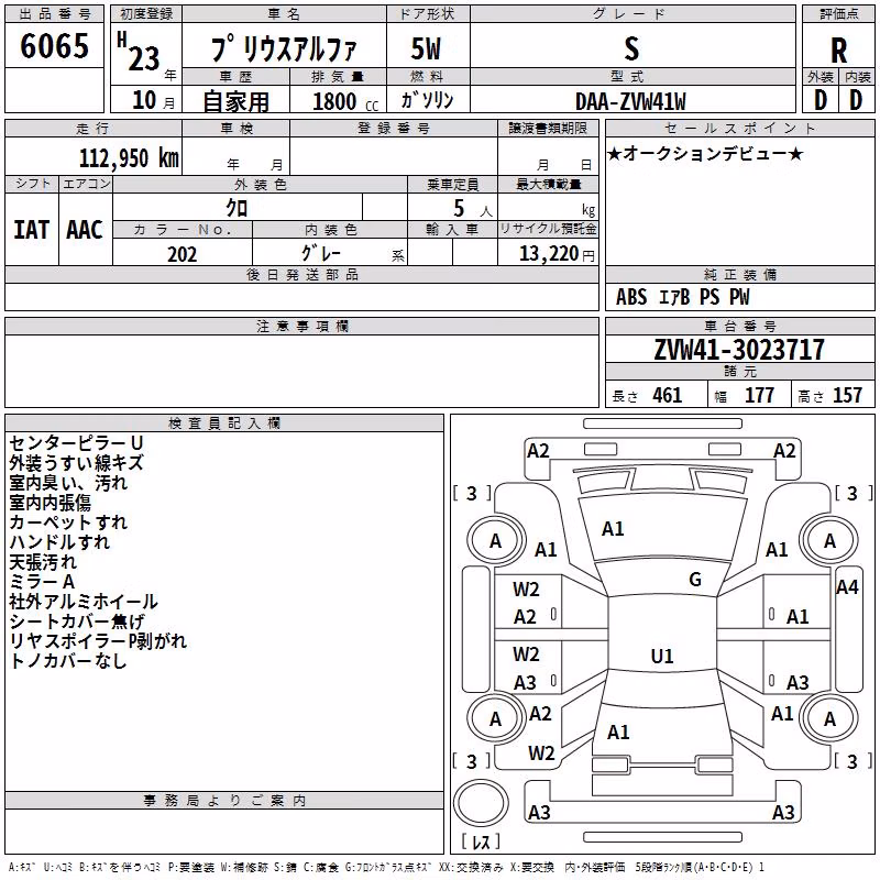 TOYOTA PRIUS ALPHA