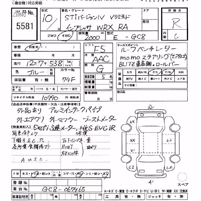 SUBARU IMPREZA
