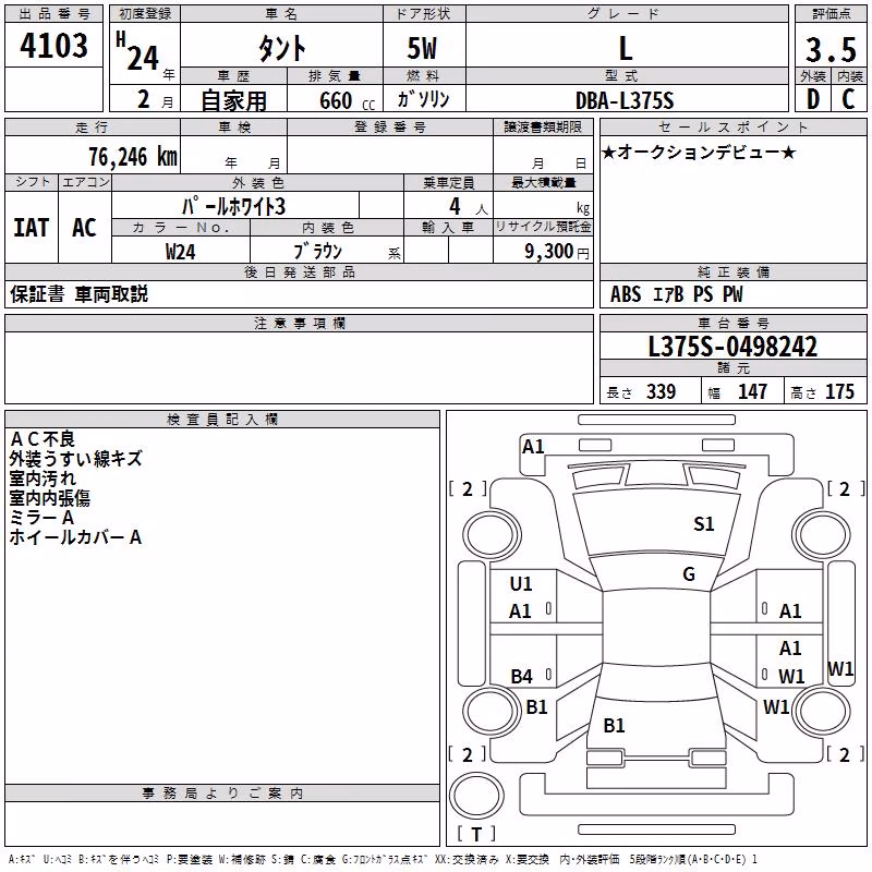 DAIHATSU TANTO