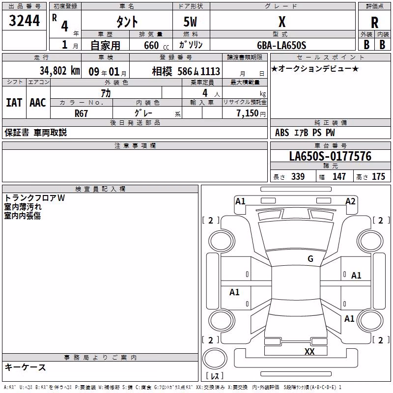 DAIHATSU TANTO
