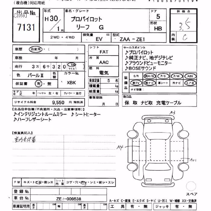 NISSAN LEAF