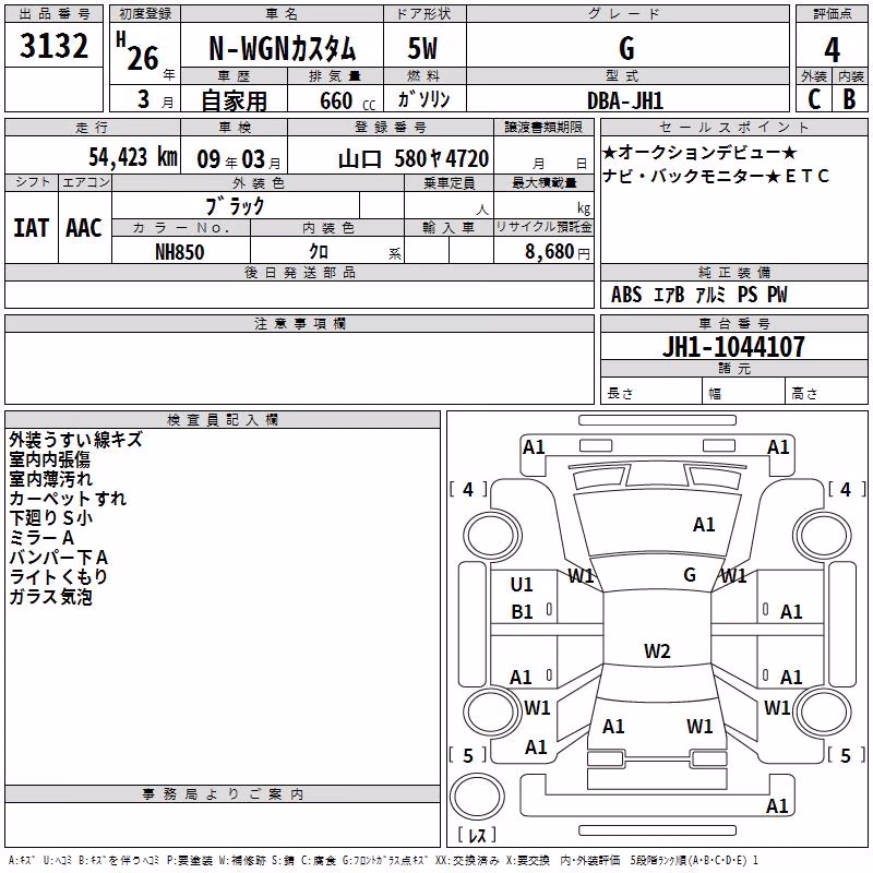 HONDA N-WGN