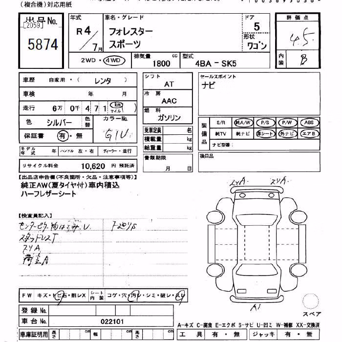 SUBARU FORESTER