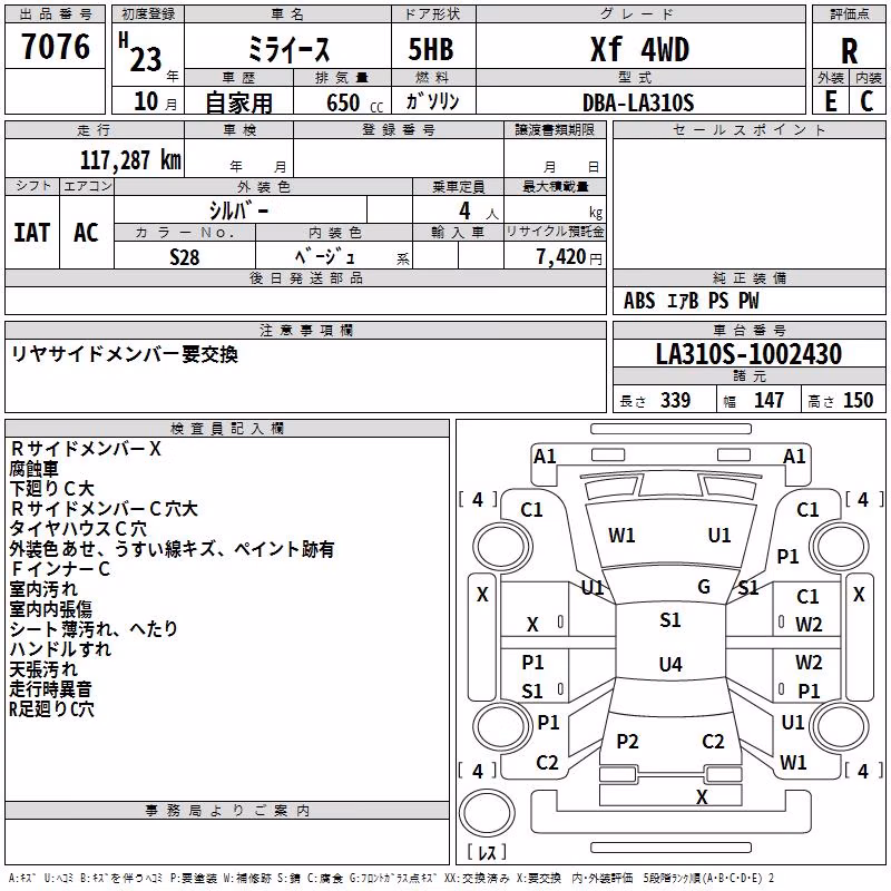 DAIHATSU MIRA E:S