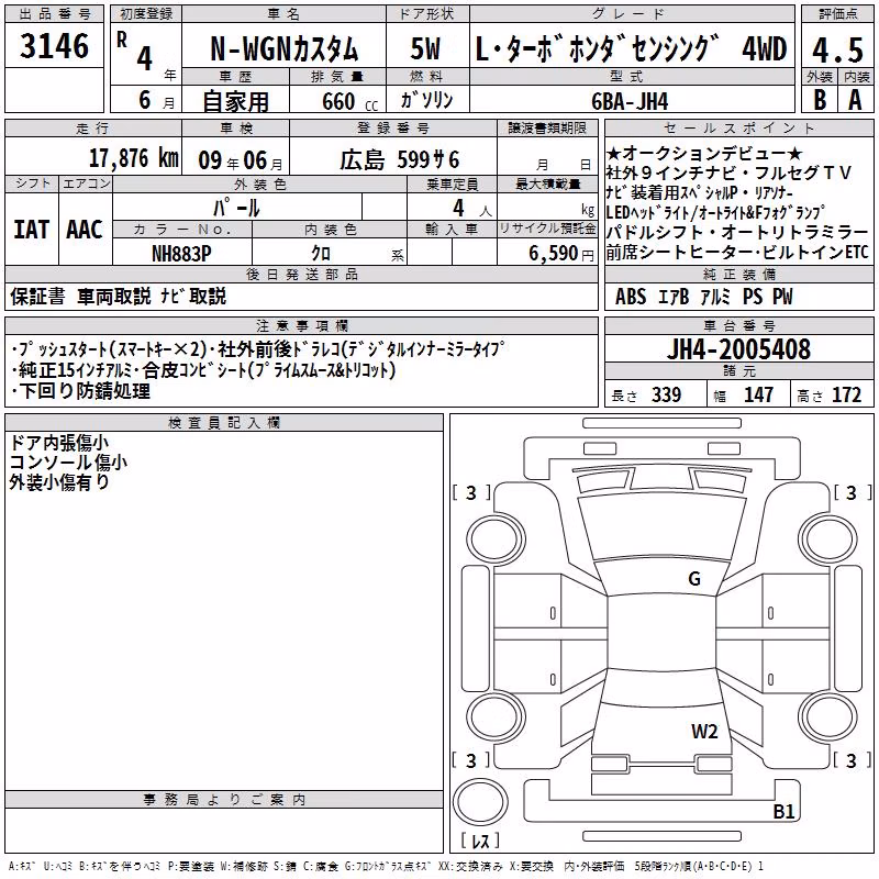 HONDA N-WGN