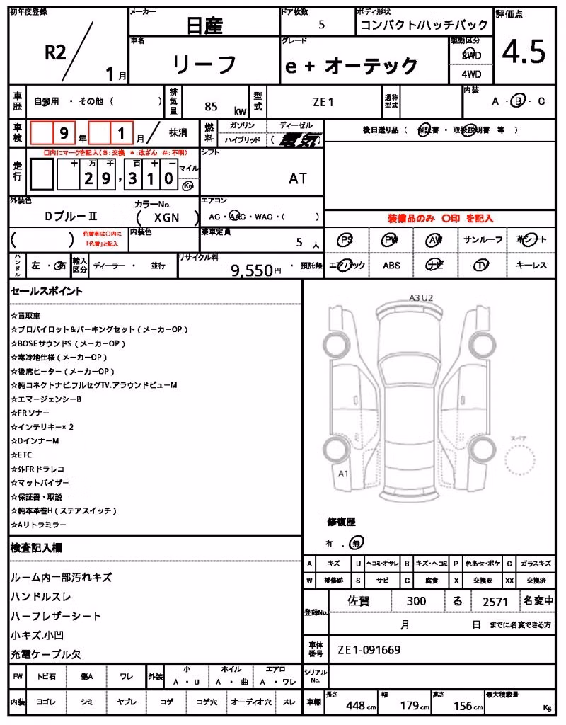 NISSAN LEAF