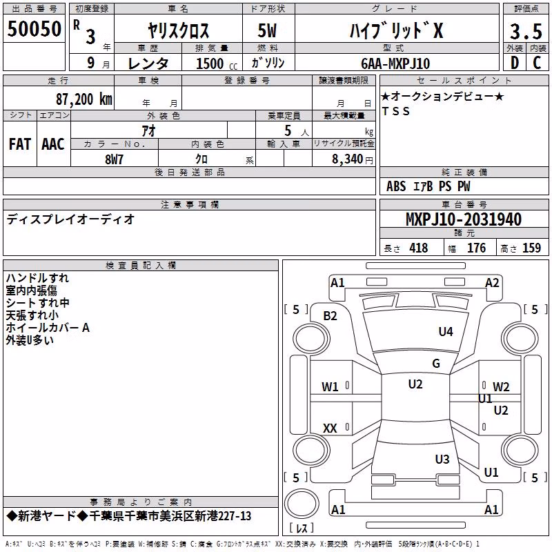 TOYOTA YARIS CROSS