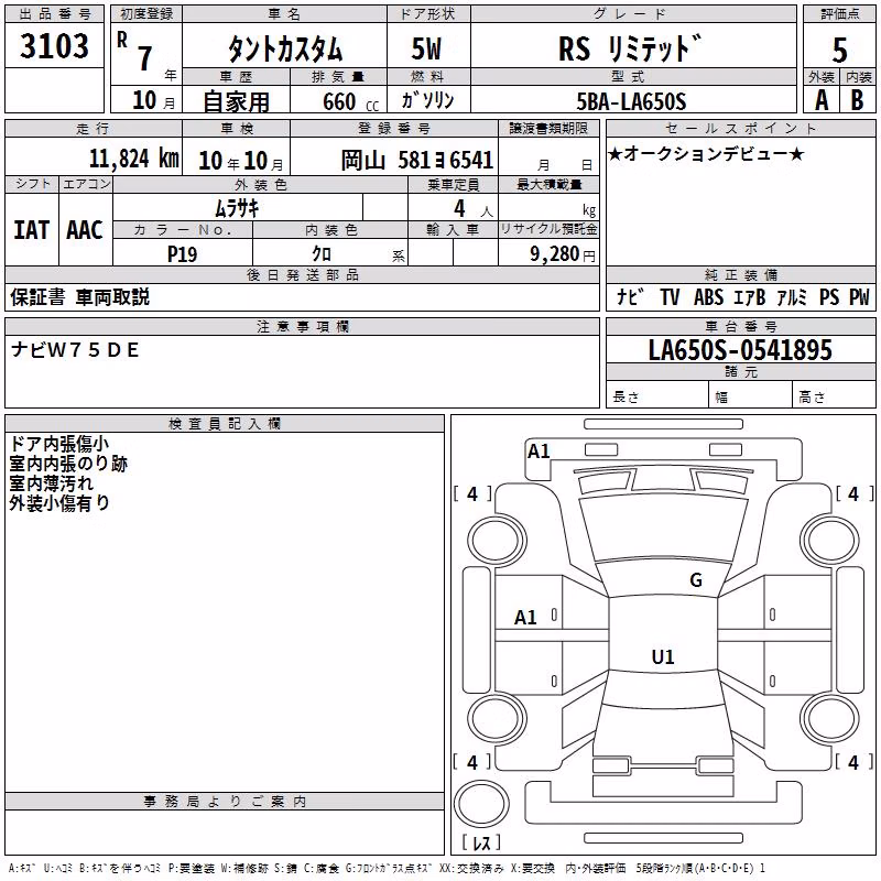 DAIHATSU TANTO