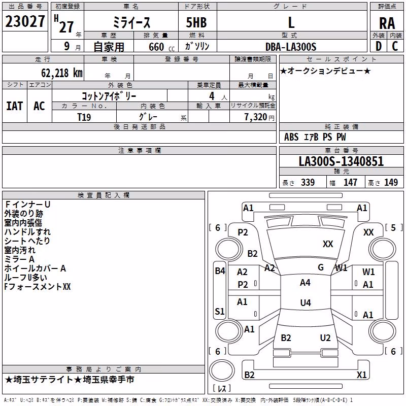 DAIHATSU MIRA E:S