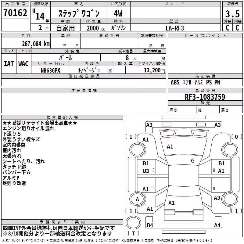 HONDA STEPWGN