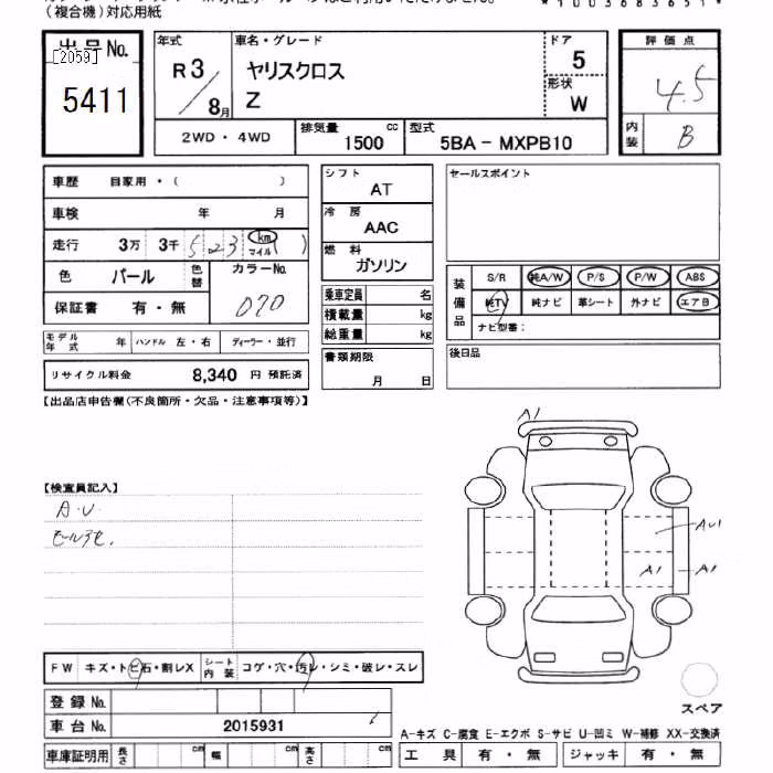 TOYOTA YARIS CROSS