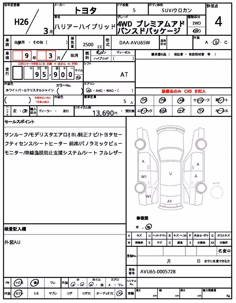 TOYOTA HARRIER