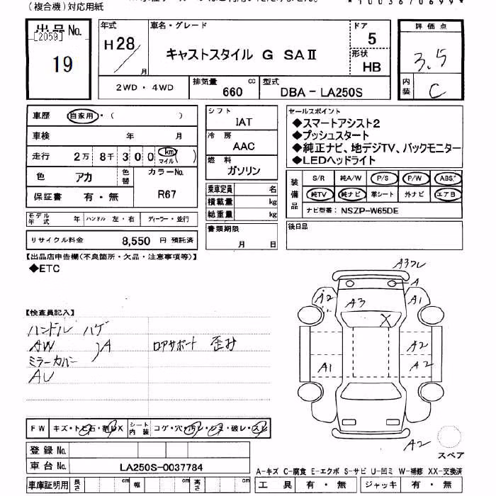 DAIHATSU CAST