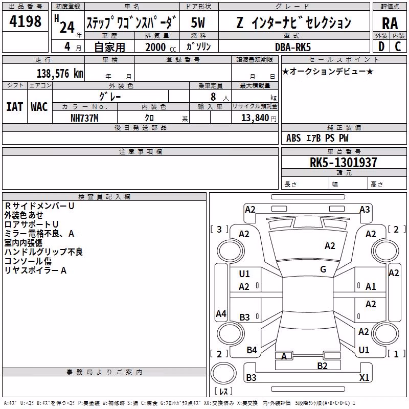 HONDA STEPWGN