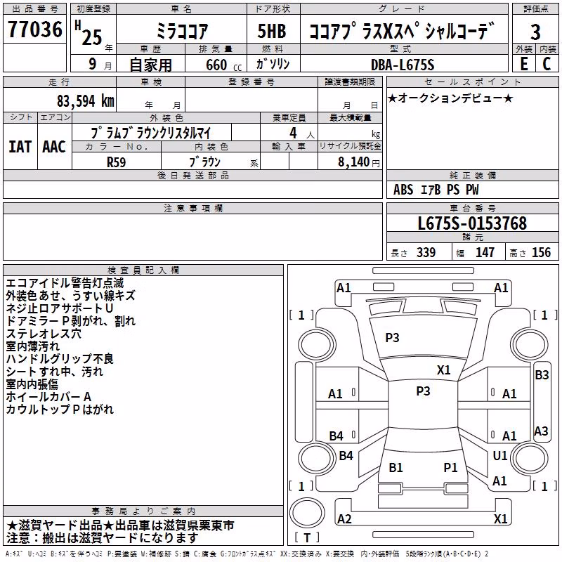 DAIHATSU MIRA COCOA