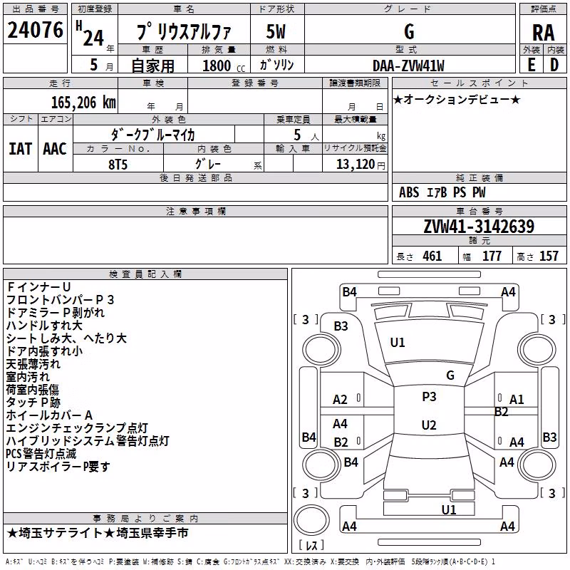 TOYOTA PRIUS ALPHA