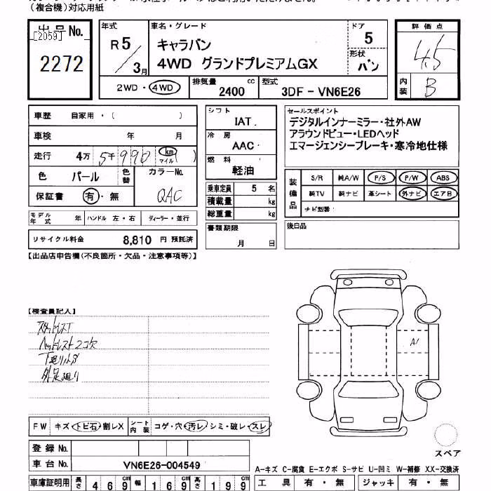 NISSAN CARAVAN