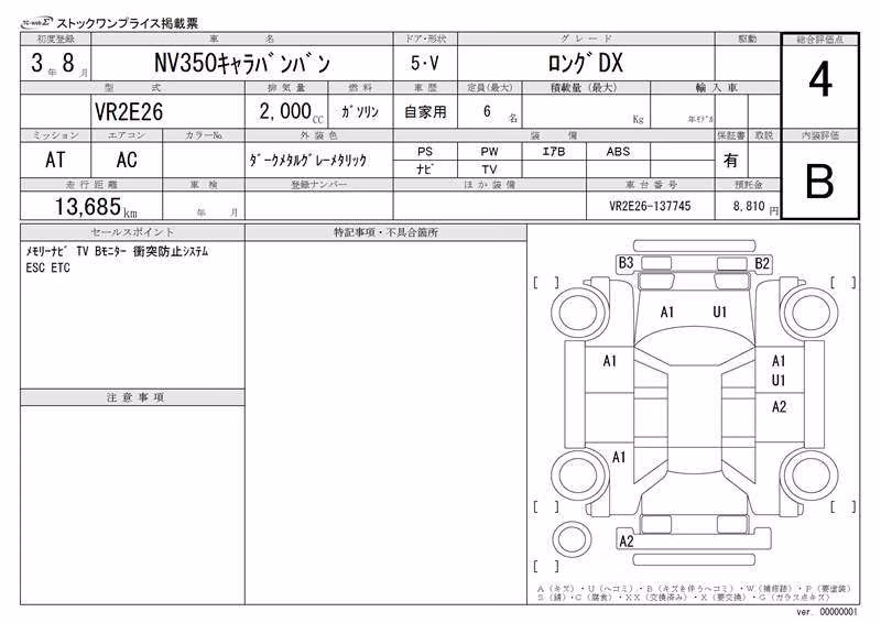 NISSAN NV350 CARAVAN