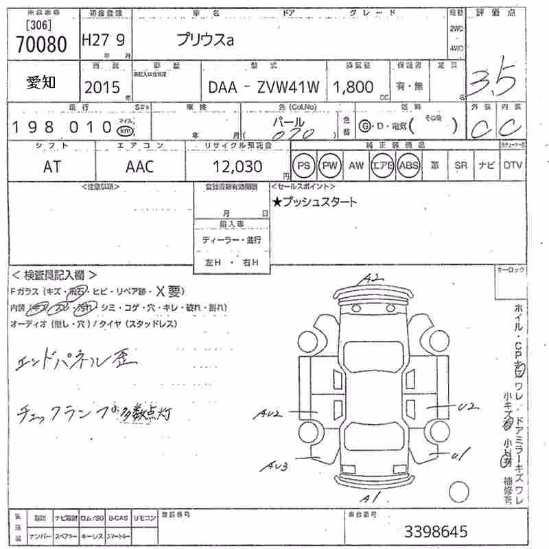 TOYOTA PRIUS ALPHA
