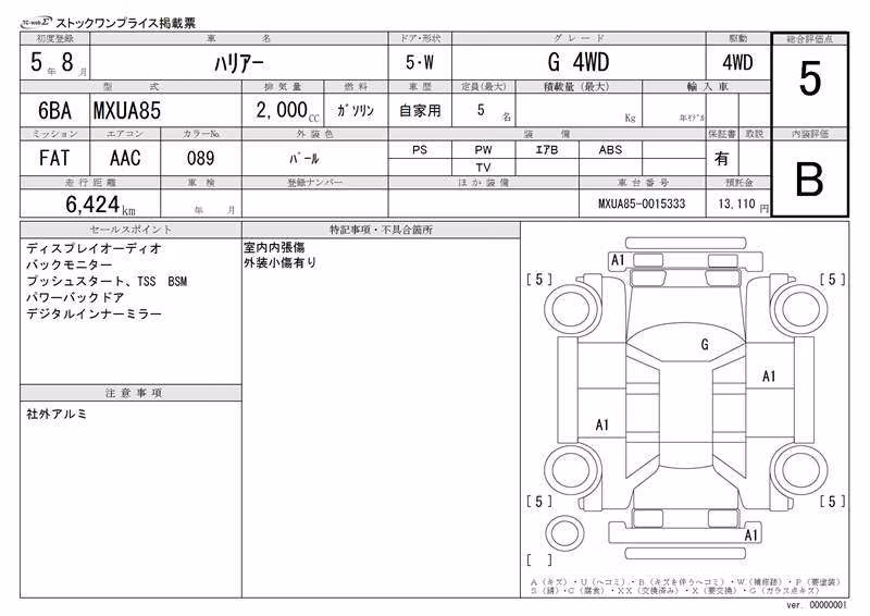 TOYOTA HARRIER