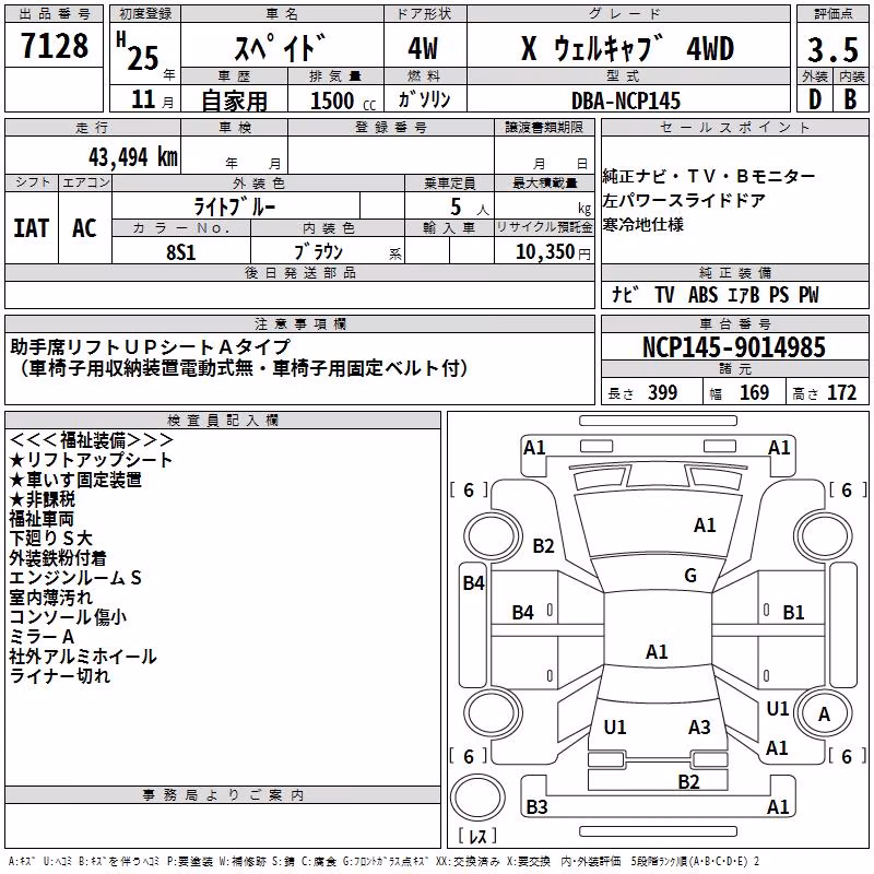 TOYOTA SPADE