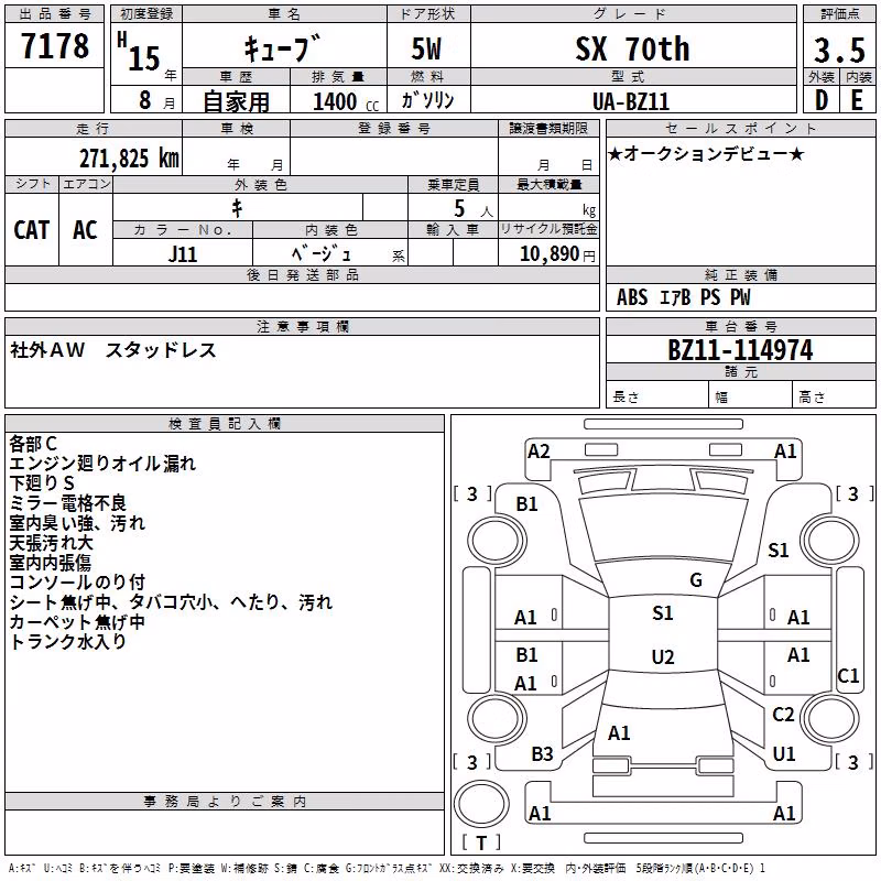 NISSAN CUBE