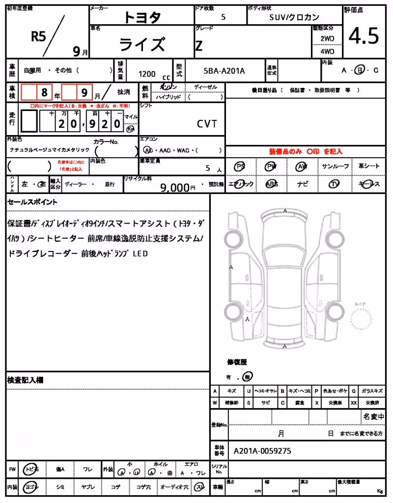 TOYOTA RAIZE