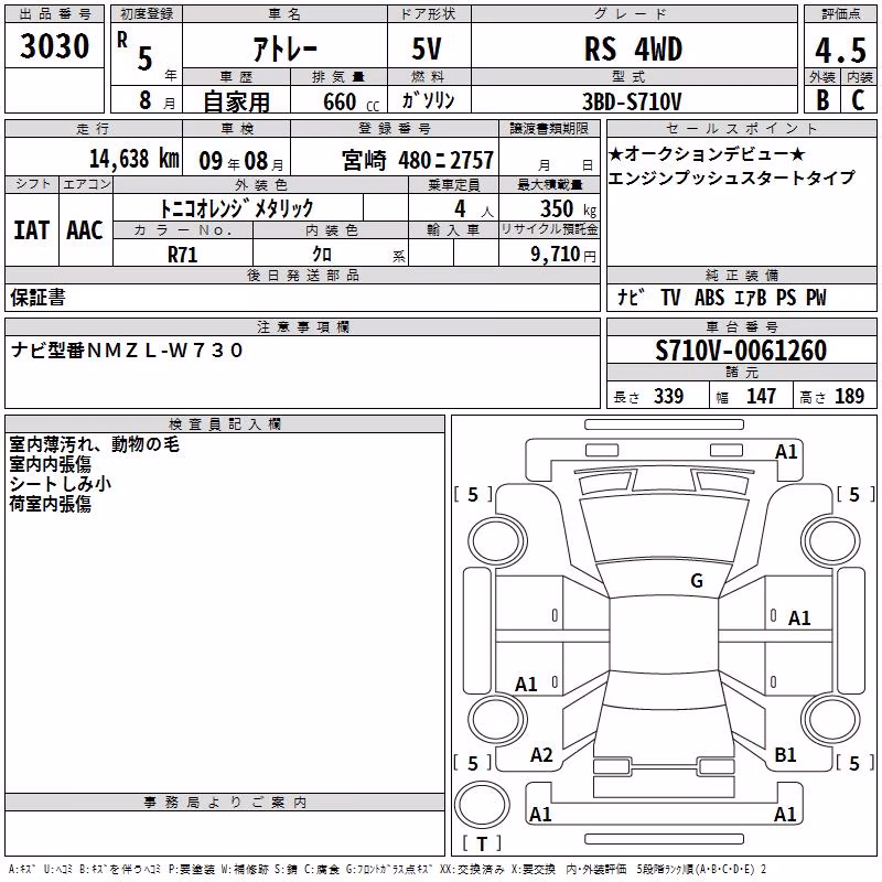 DAIHATSU ATRAI