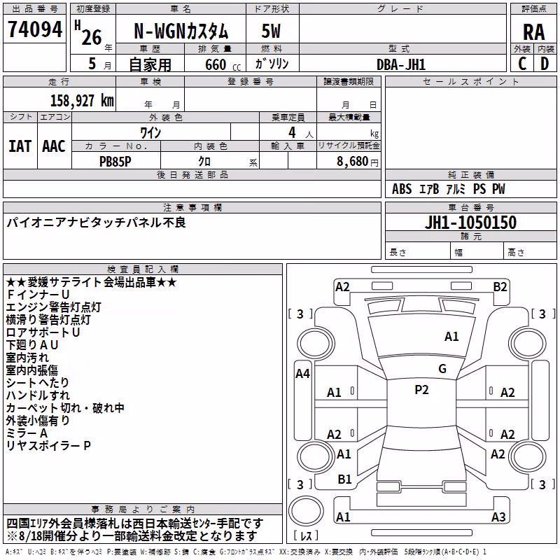HONDA N-WGN