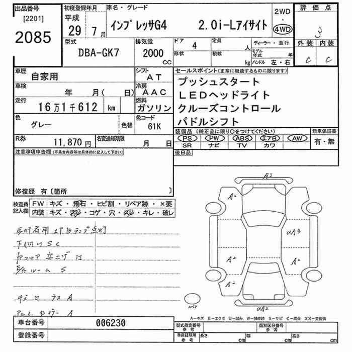 SUBARU IMPREZA