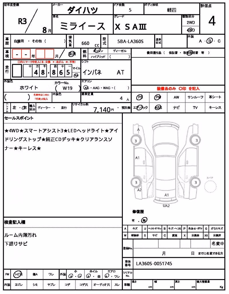 DAIHATSU MIRA E:S