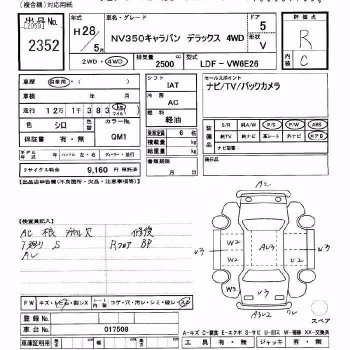 NISSAN NV350 CARAVAN