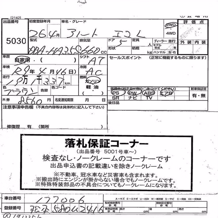 SUZUKI ALTO