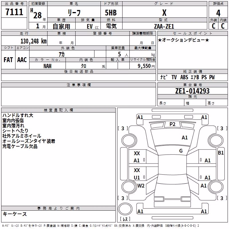 NISSAN LEAF