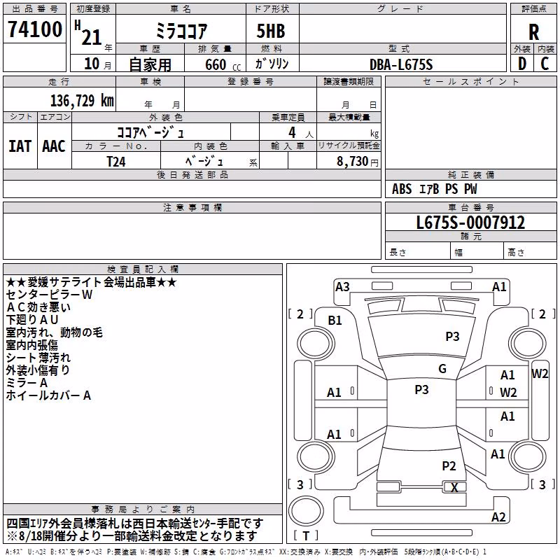 DAIHATSU MIRA COCOA