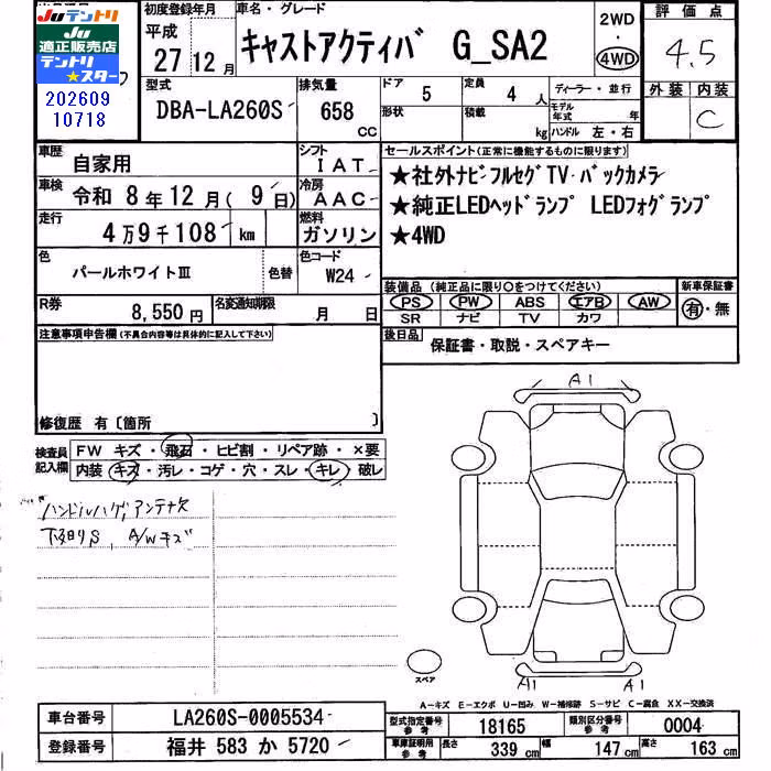 DAIHATSU CAST