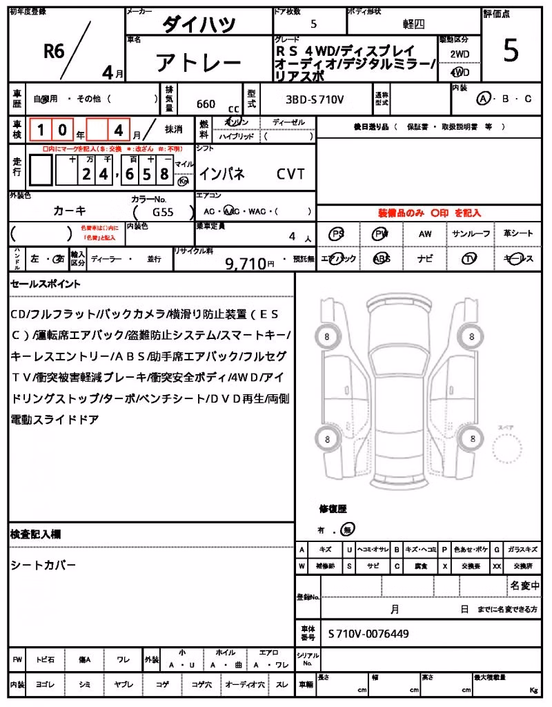 DAIHATSU ATRAI