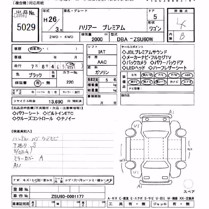 TOYOTA HARRIER